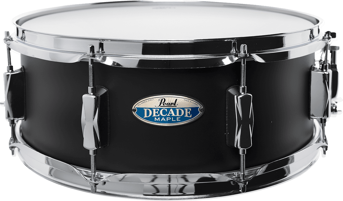 Pearl Decade Maple 14x5,5 Satin Slate Black - Satin Slate Black - Snaredrums - Main picture