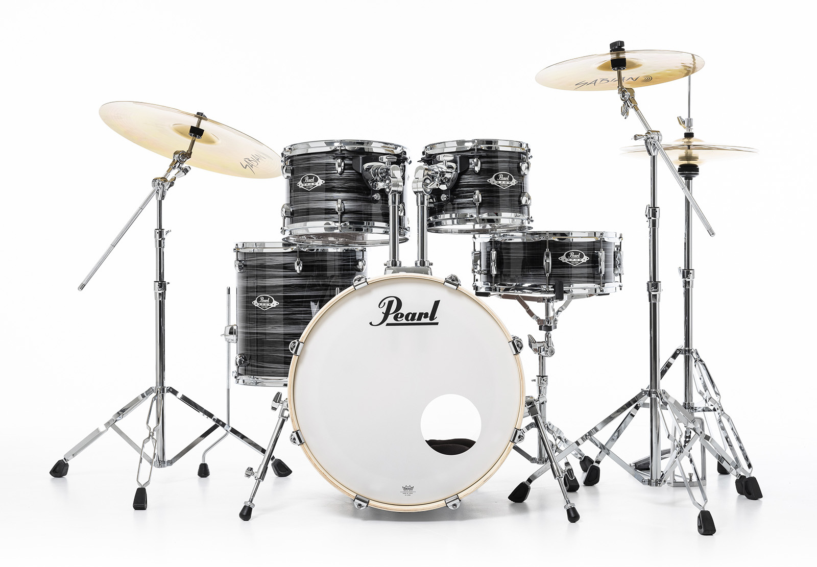 Pearl Export Fusion 20 - Graphite Silver Twist - Fusion drumstel - Main picture