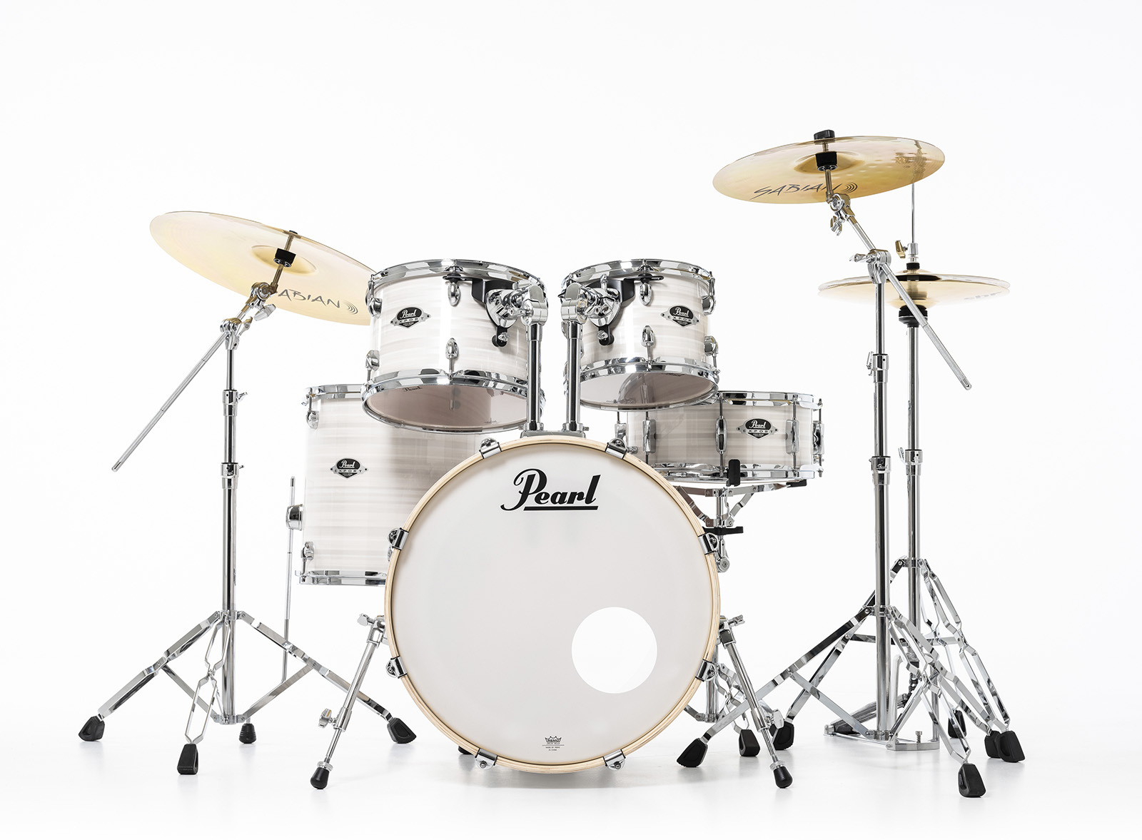 Pearl Export Fusion 20 - Slipstream White - Fusion drumstel - Main picture