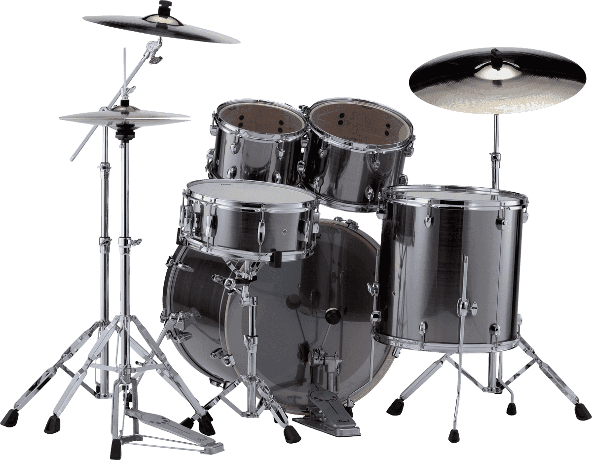 Pearl Export Rock 22 - 5 FÛts - Smokey Chrome - Rock drumstel - Main picture