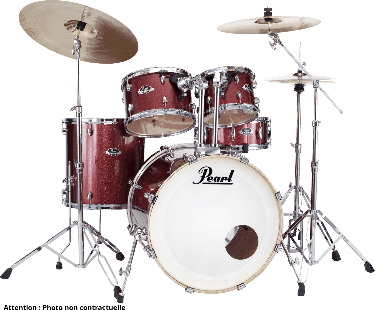 Pearl Exx725brc-704 Export Standard - Black Cherry Glitter - Standaard drumstel - Main picture