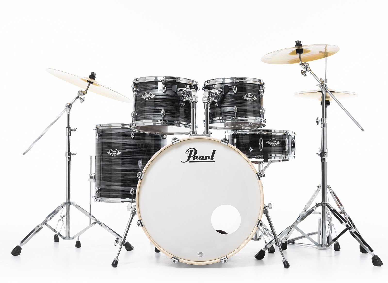 Pearl Exx725brc-778 Export Standard - Graphite Silver Twist - Standaard drumstel - Main picture