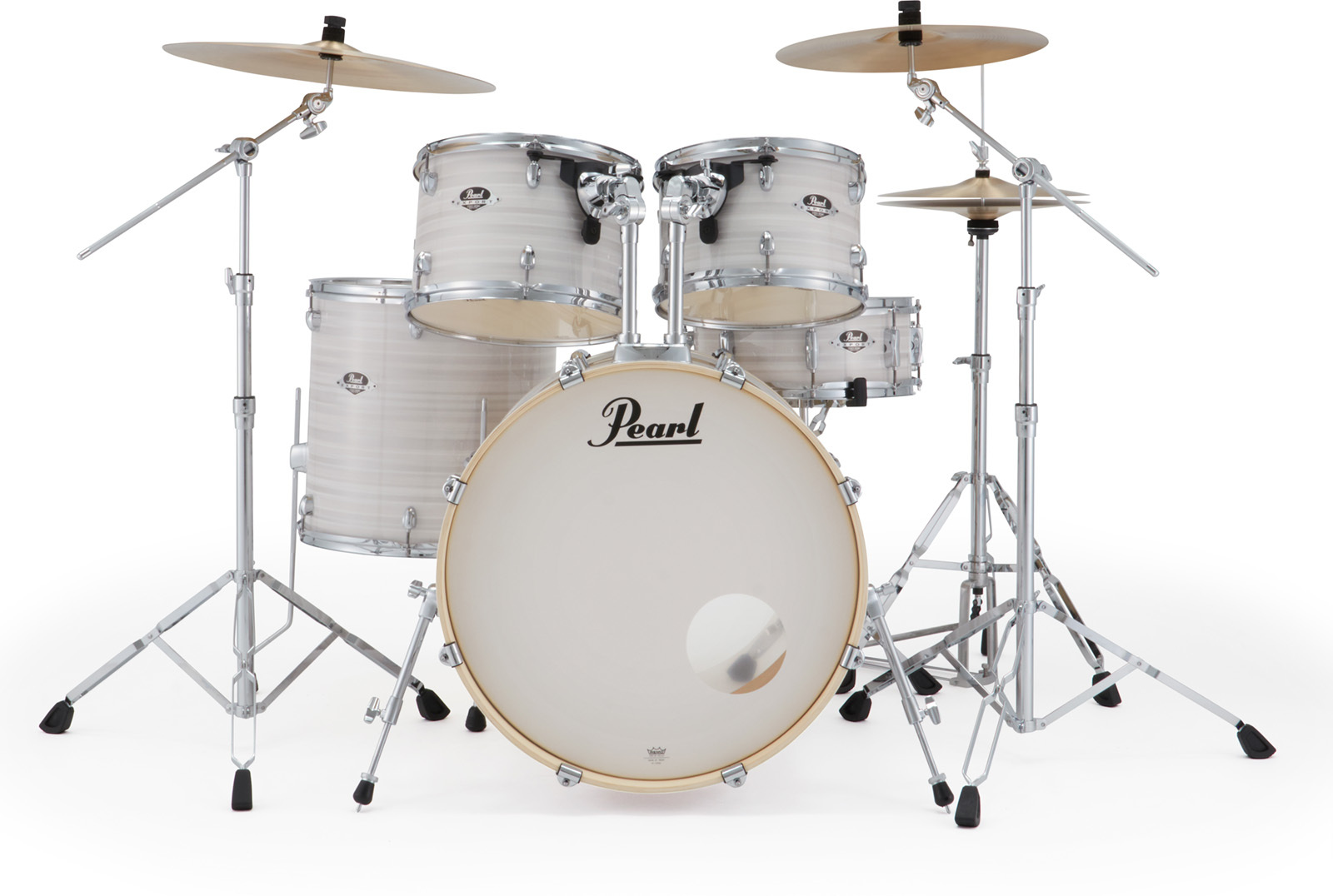Pearl Export Rock 22'' - 5 FÛts - Slipstream White - Rock drumstel - Main picture