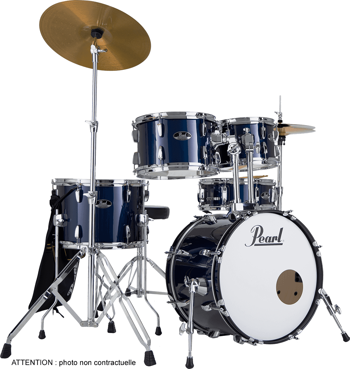 Pearl Roadshow Junior 18'' - 5 FÛts - Royal Blue Metallic - Junior drumstel - Main picture