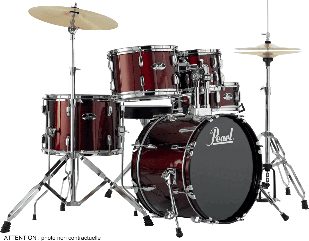 Pearl Roadshow Junior 18 Rs585cc-91 - 5 FÛts - Red Wine - Junior drumstel - Main picture