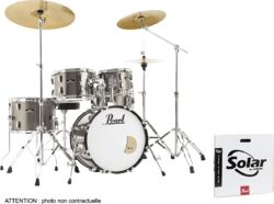 Junior drumstel Pearl Roadshow Plus Junior 18'' + Pack Sabian Solar 3 Cymbales - 5 trommels - Bronze metallic