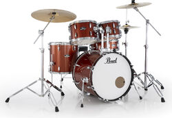 Rock drumstel Pearl Roadshow Plus Rock 22'' + Pack Sabian Solar 3 Cymbales - 5 trommels - Burnt Orange Sparkle