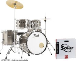 Fusion drumstel  Pearl Roadshow RSS505CC Fusion + Pack Sabian Solar - Bronze metallic