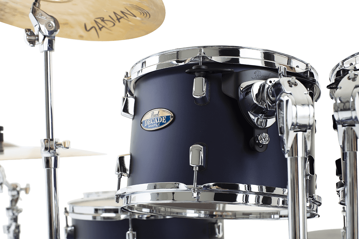 Pearl Decade Maple Hyper Rock Studio 22 Ultramarine Velvet - Ultramarine Velvet - Rock drumstel - Variation 2