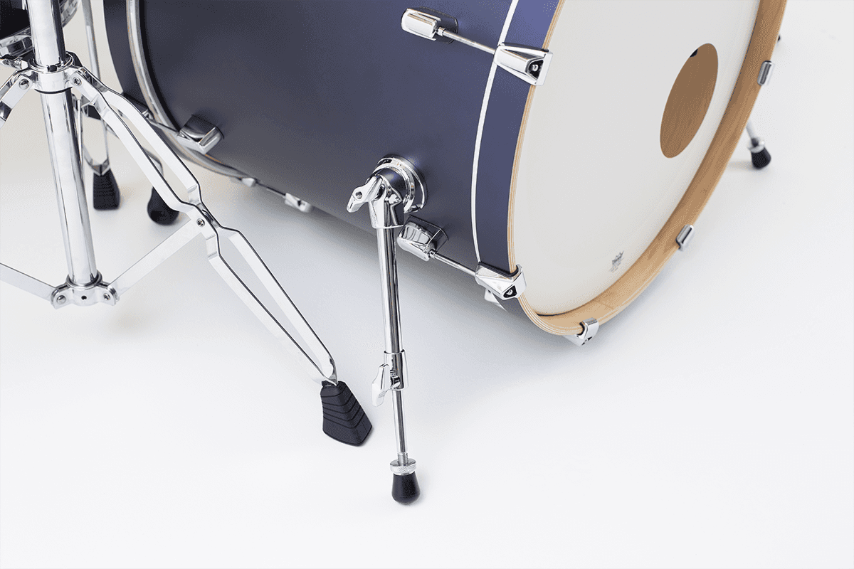 Pearl Decade Maple Hyper Rock Studio 22 Ultramarine Velvet - Ultramarine Velvet - Rock drumstel - Variation 5