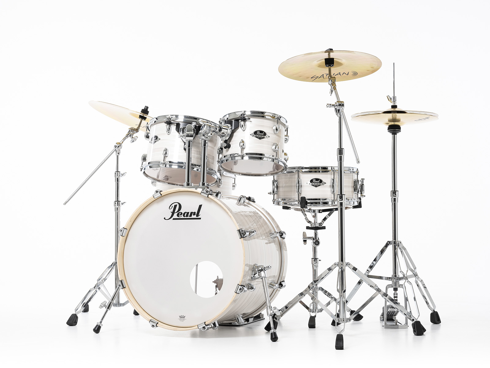 Pearl Export Fusion 20 - Slipstream White - Fusion drumstel - Variation 2