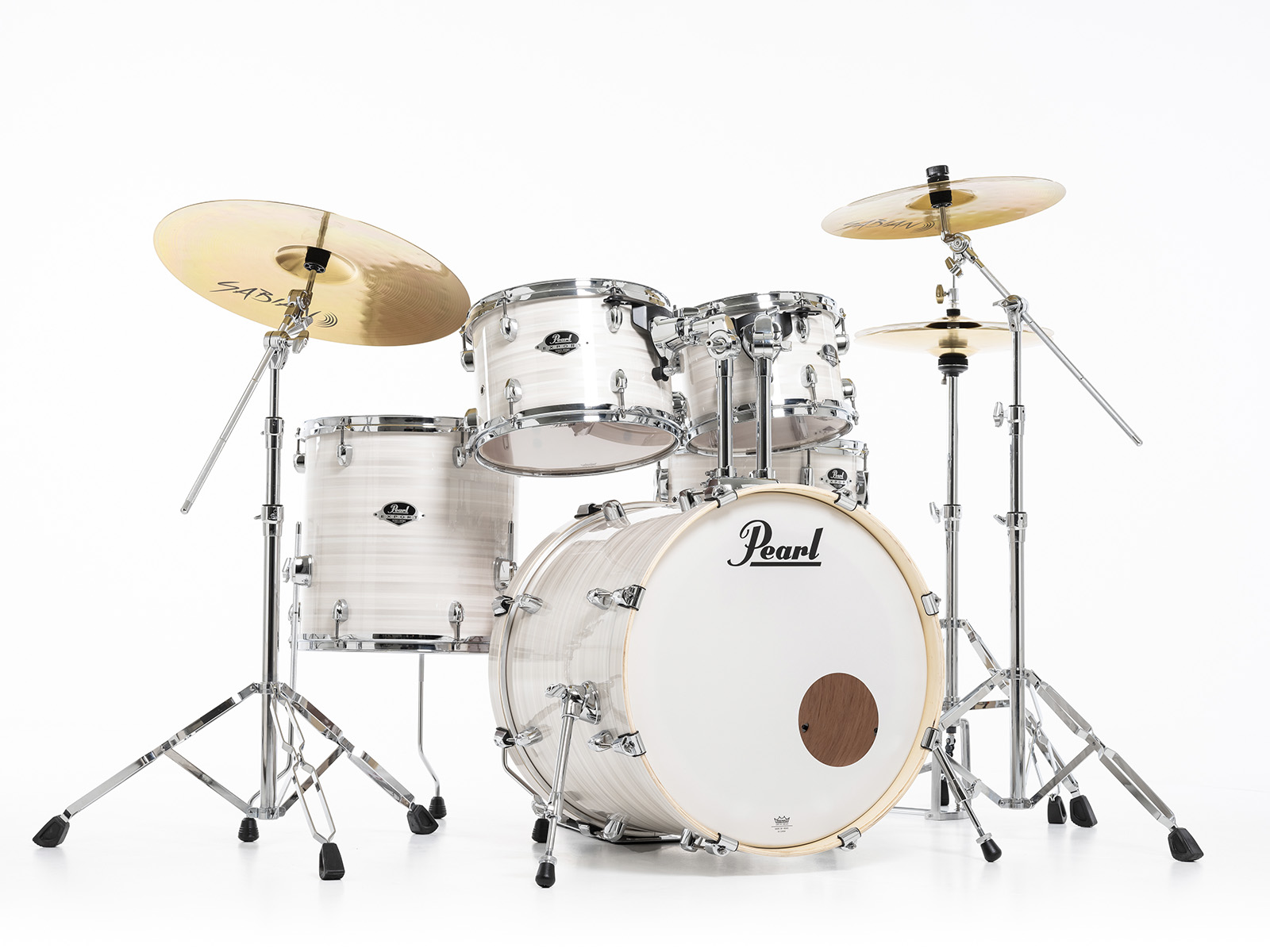 Pearl Export Fusion 20 - Slipstream White - Fusion drumstel - Variation 1