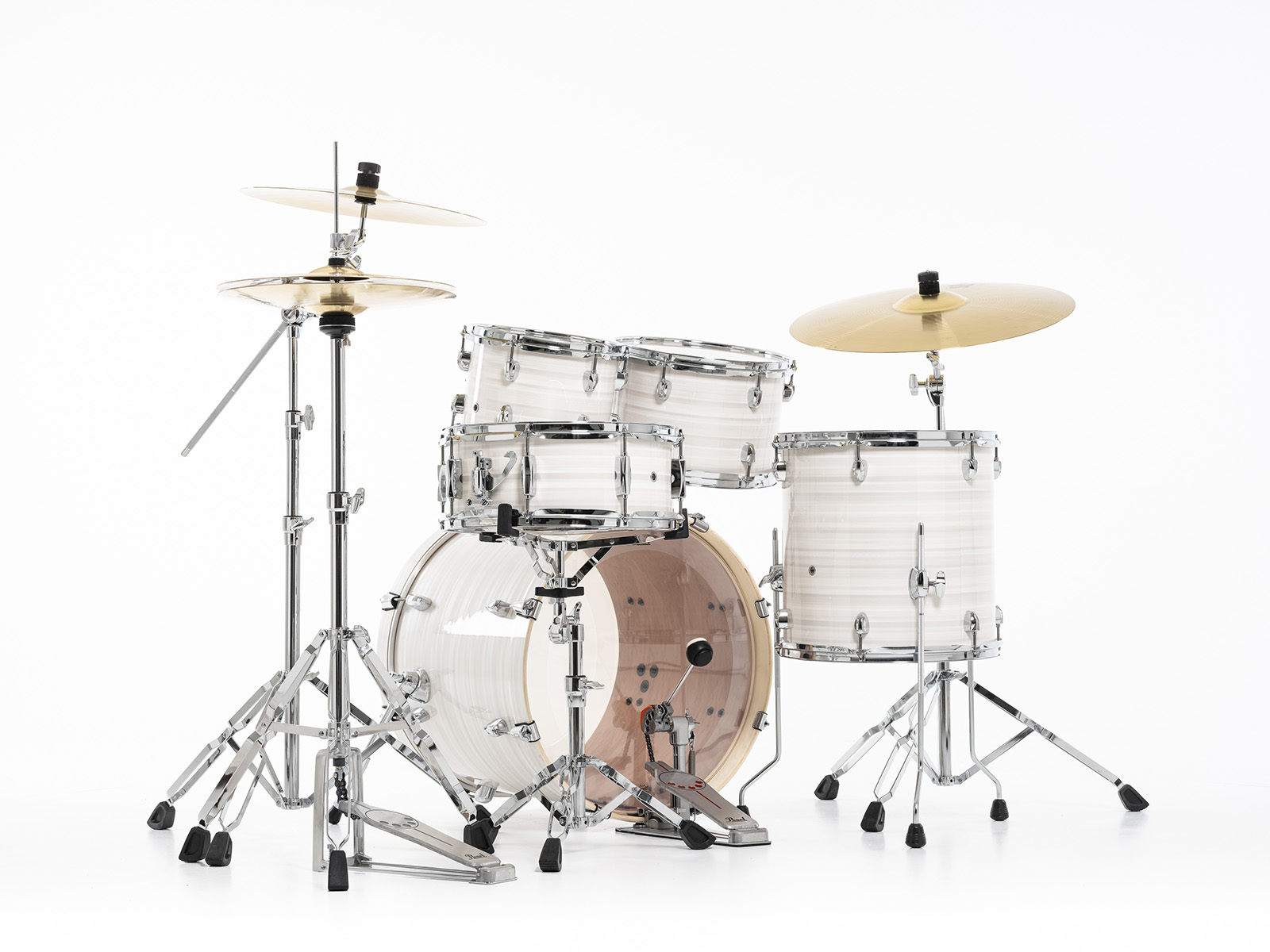 Pearl Export Fusion 20 - Slipstream White - Fusion drumstel - Variation 3