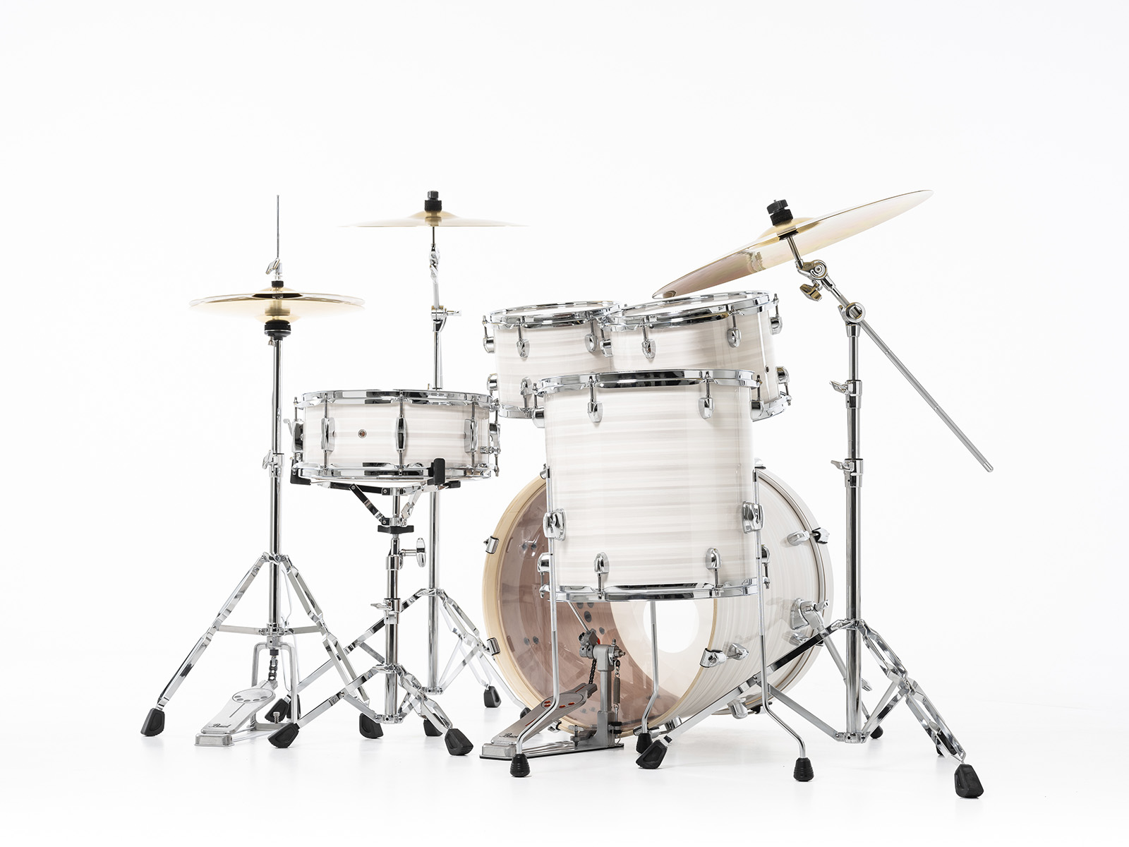 Pearl Export Fusion 20 - Slipstream White - Fusion drumstel - Variation 5