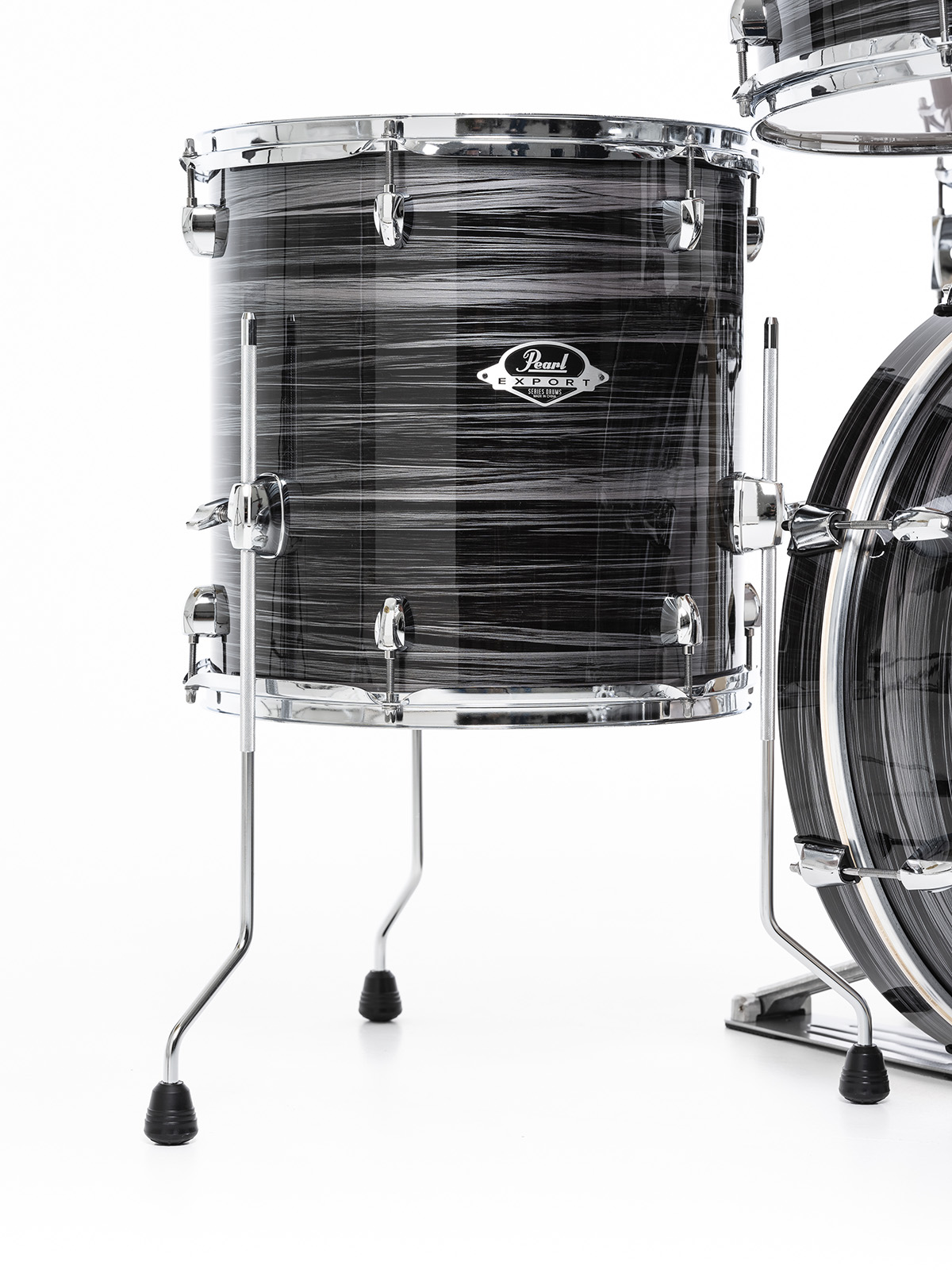 Pearl Export Fusion 20 - Graphite Silver Twist - Fusion drumstel - Variation 6