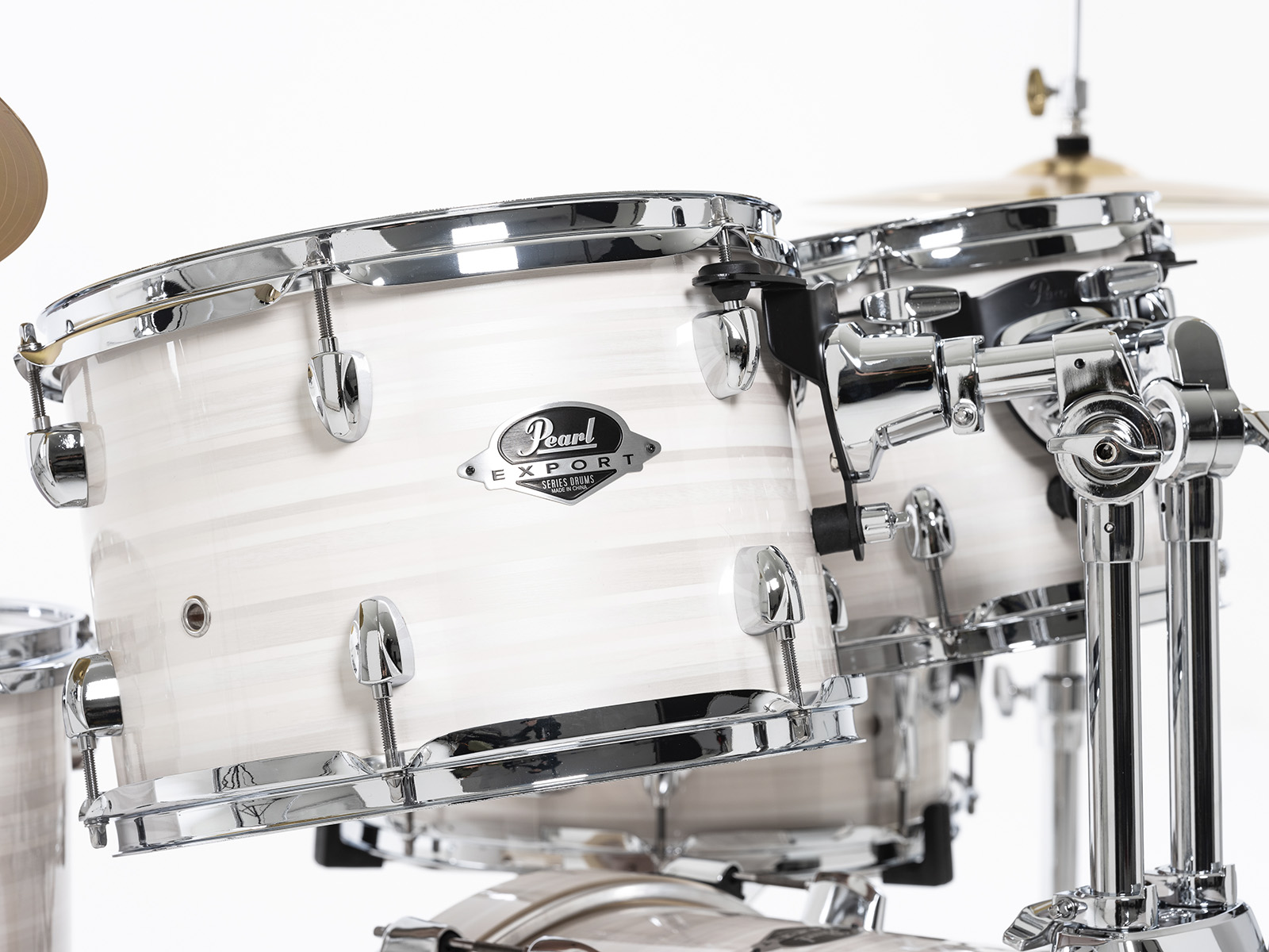 Pearl Export Fusion 20 - Slipstream White - Fusion drumstel - Variation 7