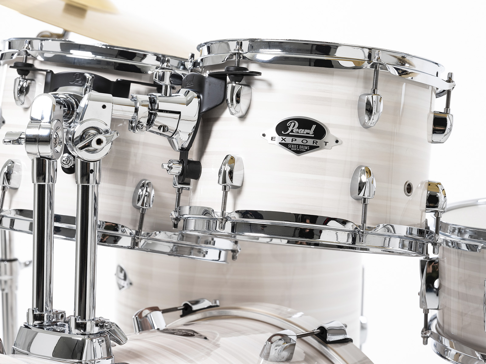 Pearl Export Fusion 20 - Slipstream White - Fusion drumstel - Variation 8