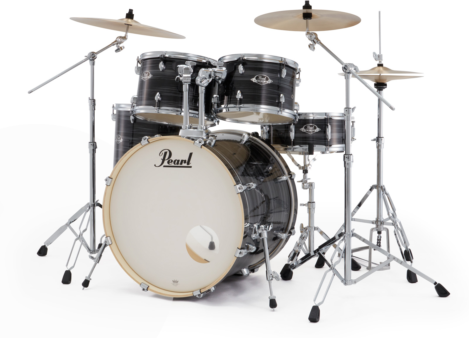 Pearl Export Standard 22'' - 5 FÛts - Graphite Silver Twist - Standaard drumstel - Variation 2