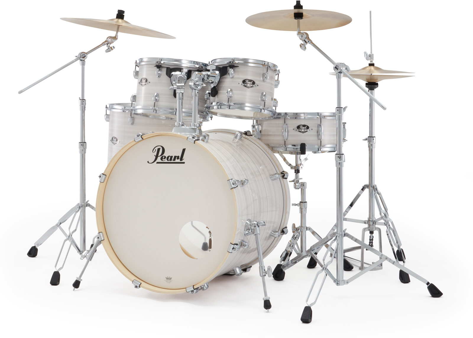 Pearl Export Standard 22'' - 5 FÛts - Slipstream White - Standaard drumstel - Variation 1