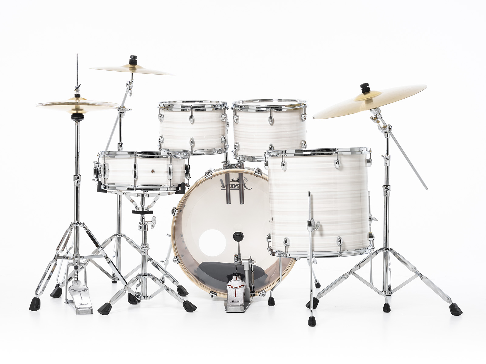 Pearl Exx725brc-777 Export Standard - Slipstream White - Standaard drumstel - Variation 3