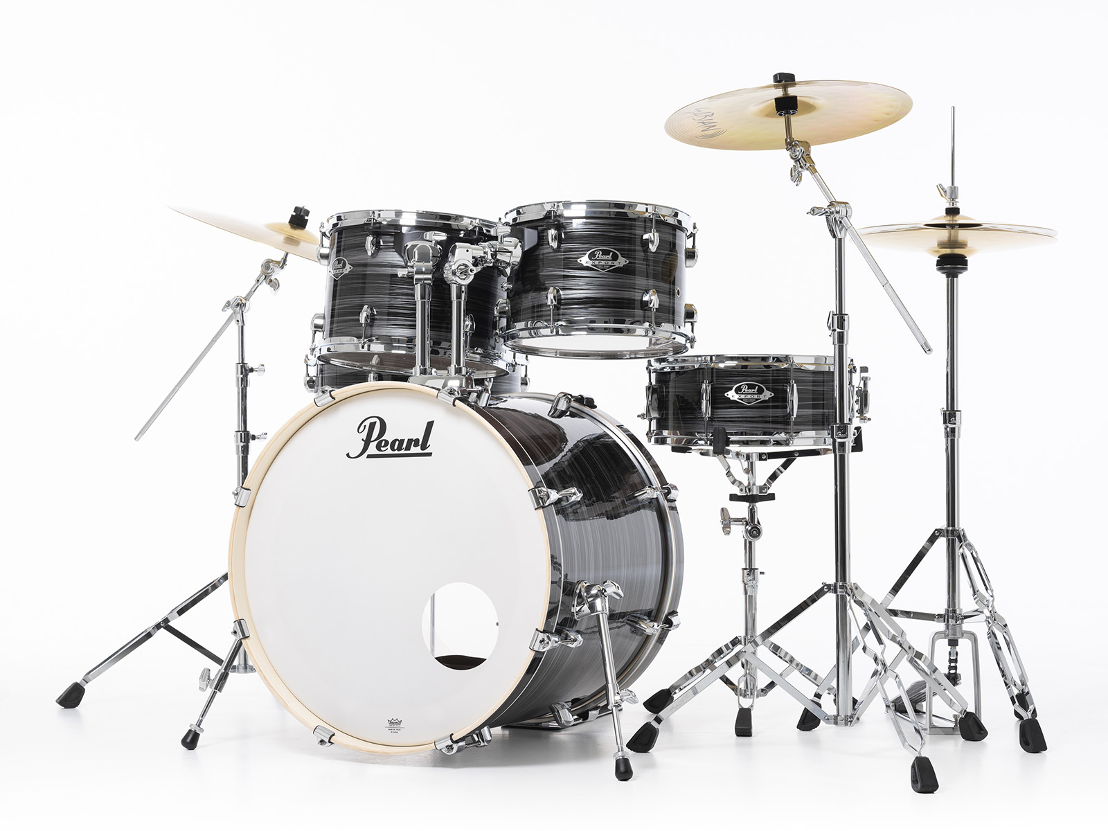 Pearl Exx725brc-778 Export Standard - Graphite Silver Twist - Standaard drumstel - Variation 1