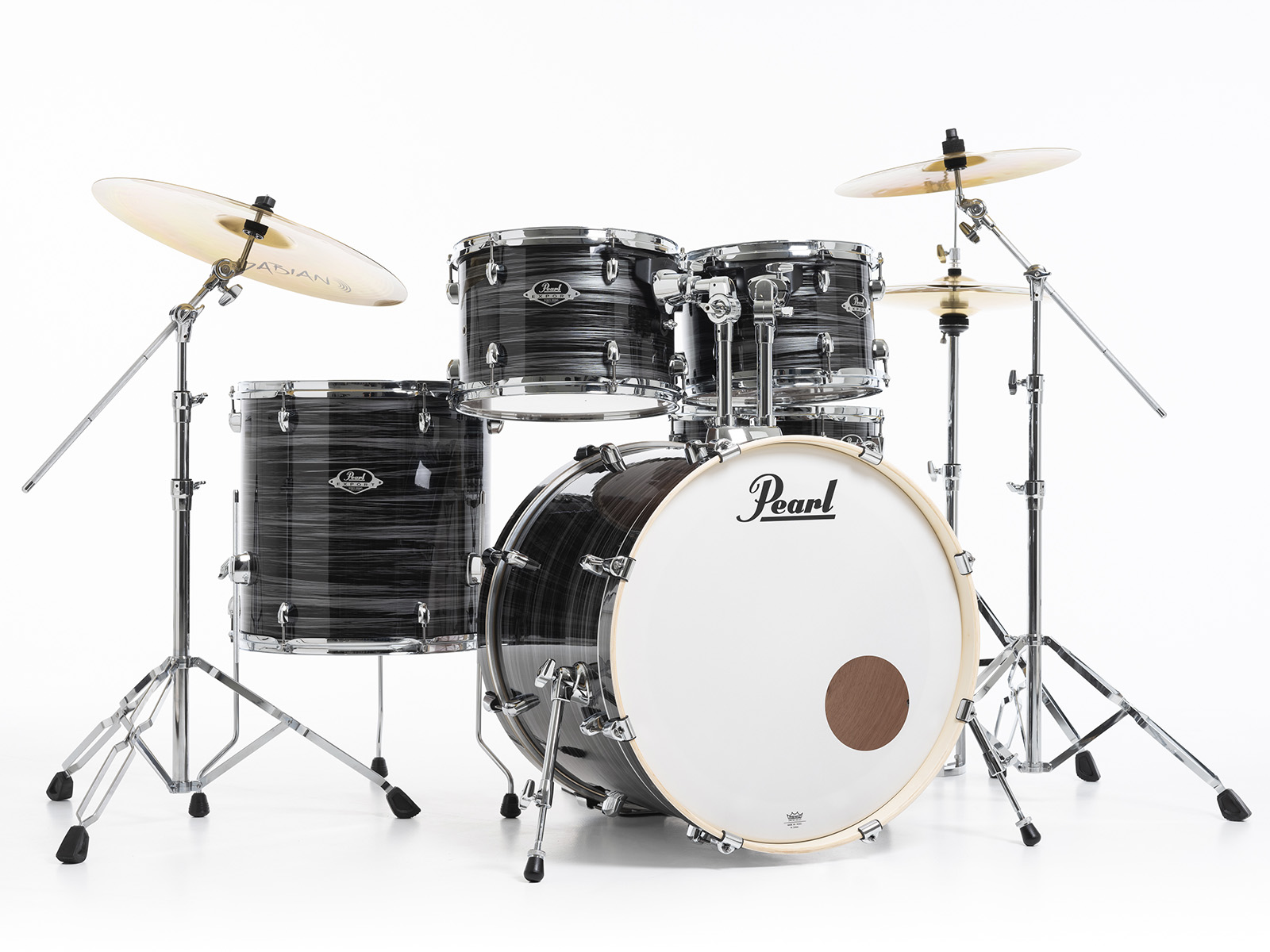 Pearl Exx725brc-778 Export Standard - Graphite Silver Twist - Standaard drumstel - Variation 2