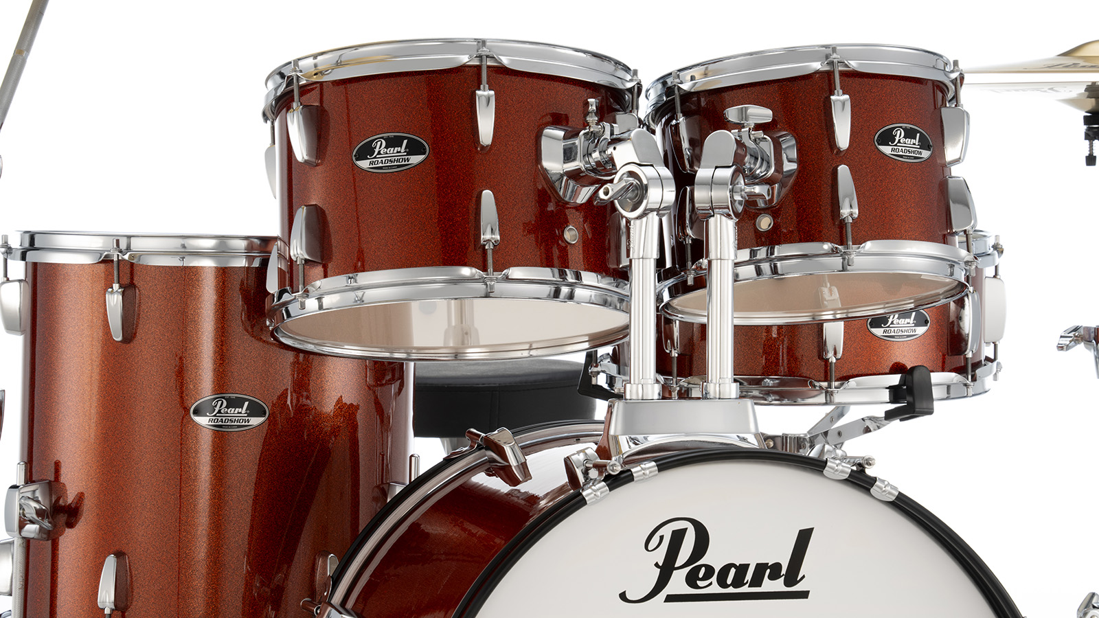 Pearl Roadshow Fusion 20'' - 5 FÛts - Burnt Orange Sparkle - Fusion drumstel - Variation 3