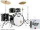 Roadshow Plus Rock 22'' + Pack Sabian Solar 3 Cymbales - 5 trommels - jet black