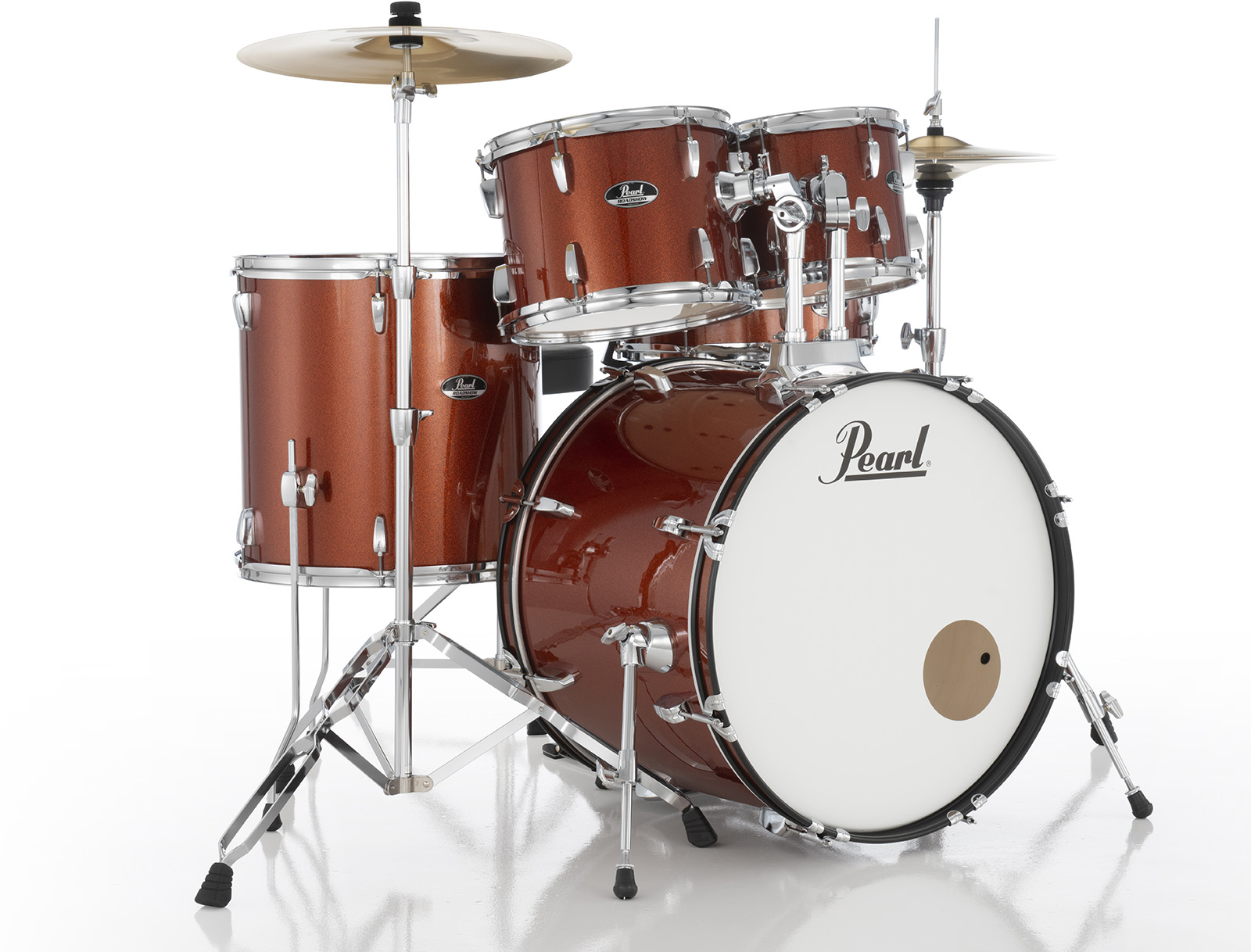 Pearl Roadshow Rock 22'' - 5 FÛts - Burnt Orange Sparkle - Rock drumstel - Variation 2