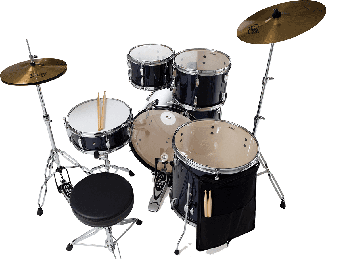 Pearl Roadshow Rock 22'' - 5 FÛts - Royal Blue Metallic - Rock drumstel - Variation 1