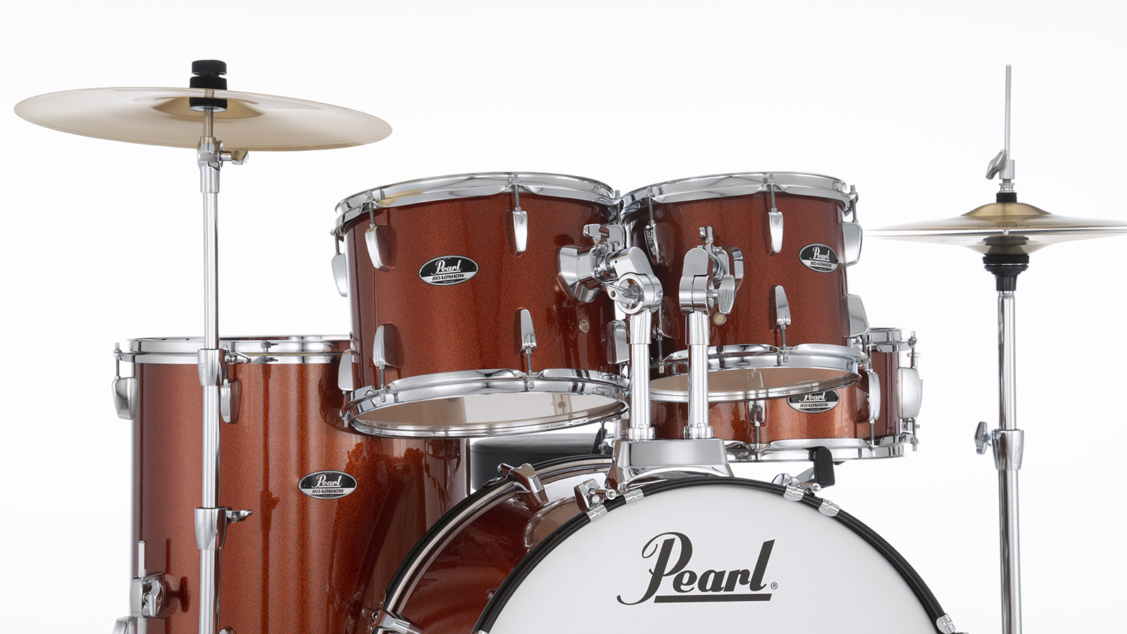 Pearl Roadshow Rock 22'' - 5 FÛts - Burnt Orange Sparkle - Rock drumstel - Variation 3