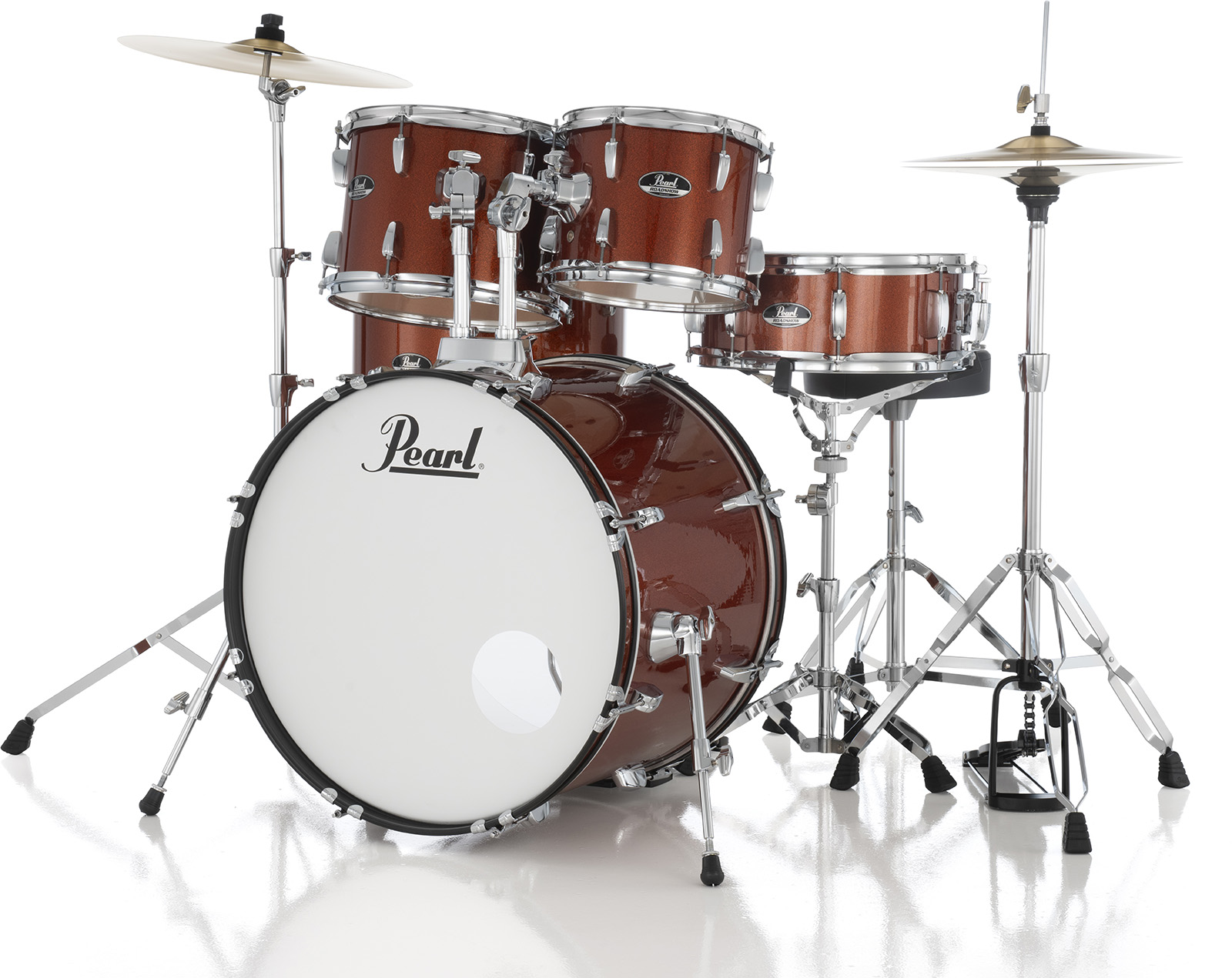 Pearl Roadshow Rock 22'' - 5 FÛts - Burnt Orange Sparkle - Rock drumstel - Variation 5