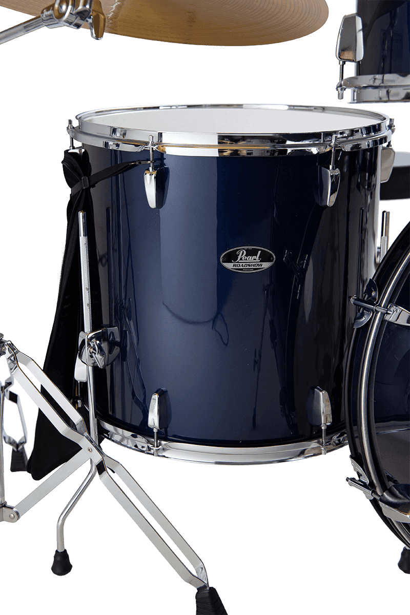 Pearl Roadshow Rock + B-50 + Pack Sabian Solar - Royal Blue Metallic - Rock drumstel - Variation 4