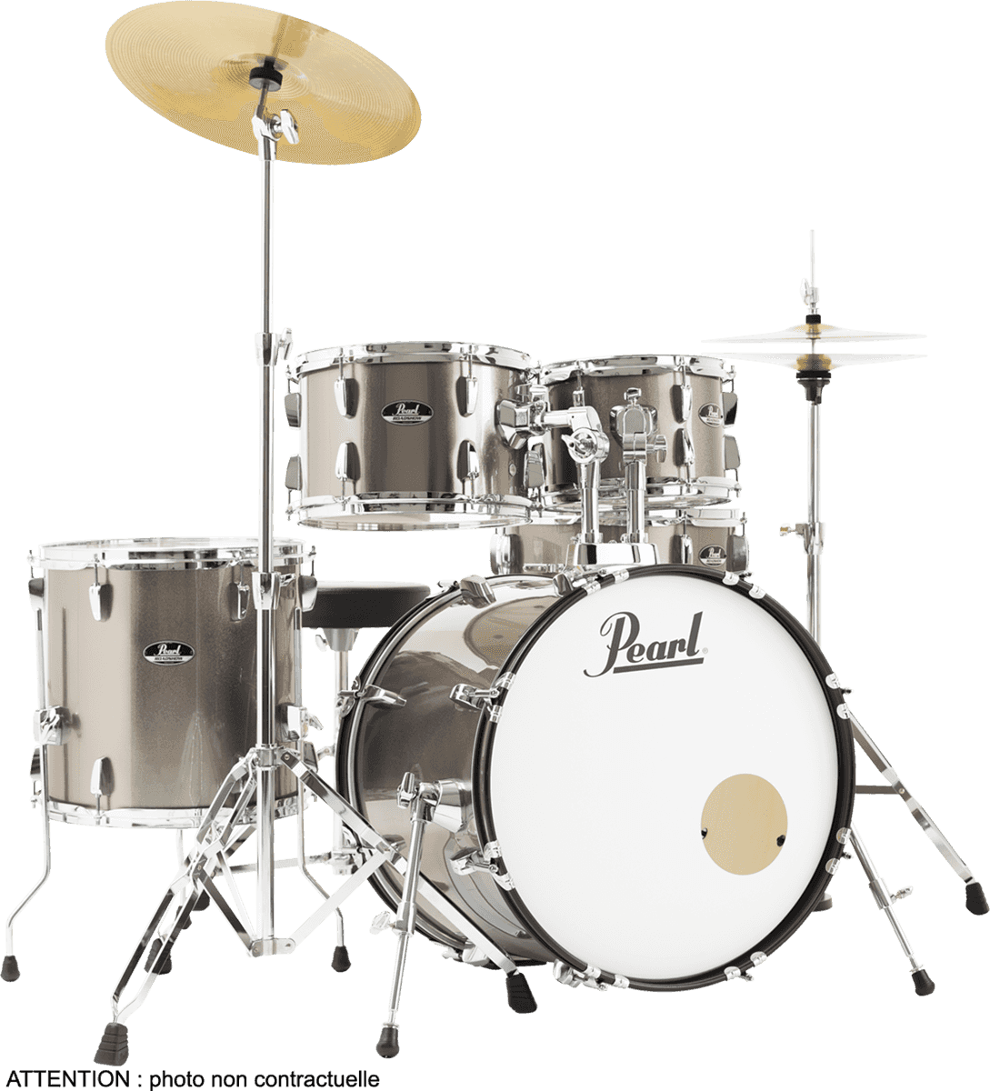 Pearl Roadshow Rss505cc-707 Fusion 20 + Pack - Bronze Metallic - Fusion drumstel - Variation 1