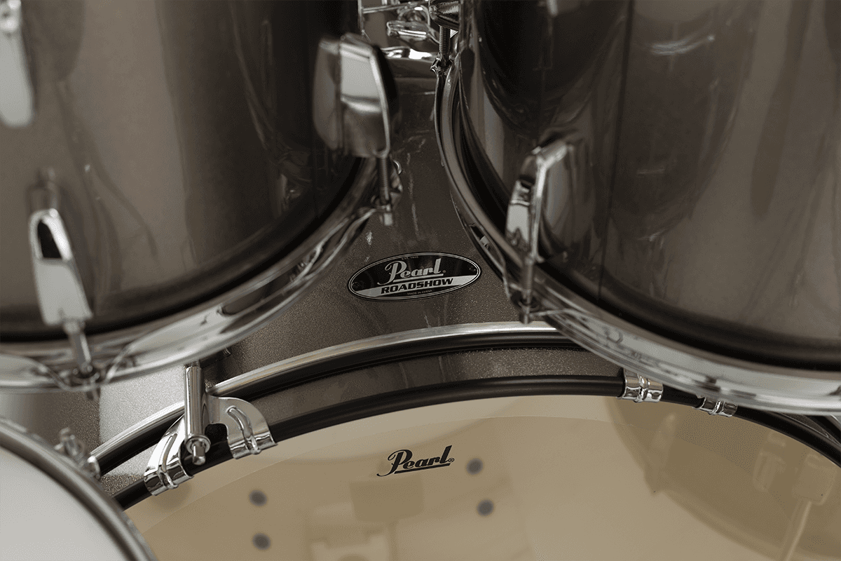 Pearl Rock 22 5 Futs + Pack Sabian Solar - Bronze Metallic - Rock drumstel - Variation 1