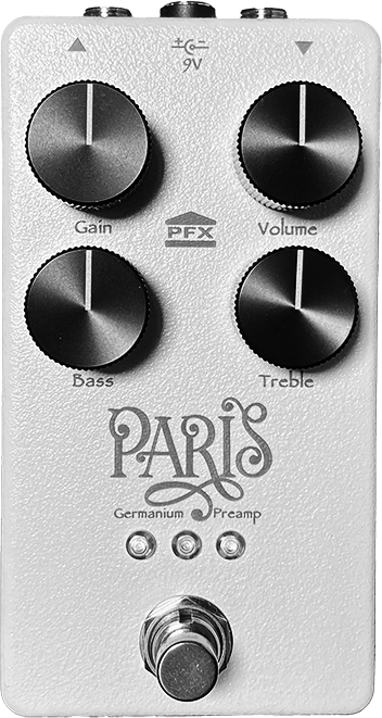Pfx Circuits Paris Germanium Preamp - Overdrive/Distortion/fuzz effectpedaal - Main picture