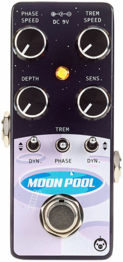Pigtronix Moon Pool Tremvelope Phaser - Modulation/chorus/flanger/phaser en tremolo effect pedaal - Main picture