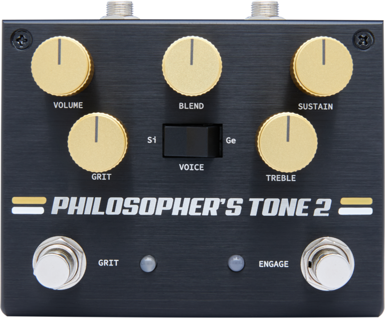 Pigtronix Philosophers Tone 2 Compressor - Compressor/sustain/noise gate effect pedaal - Main picture