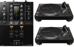 Full dj set Pioneer dj 2 x PLX-500-K + DJM-250MK2