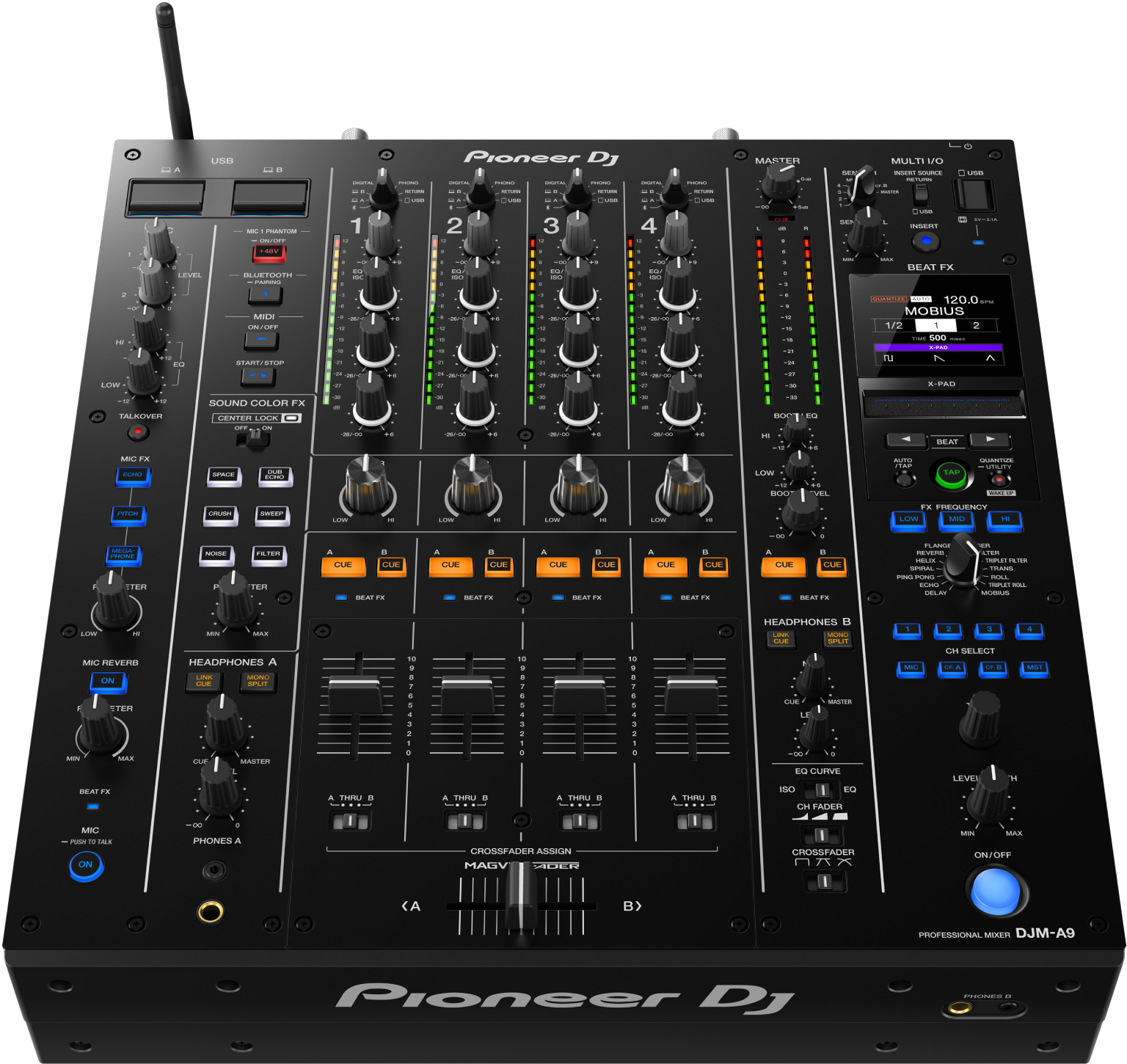 Pioneer Dj Djm-a9 - DJ-Mixer - Variation 2