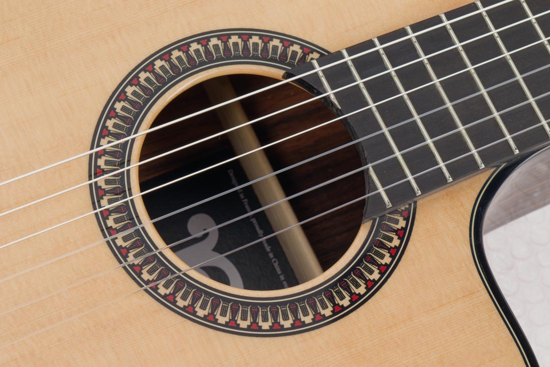 Pleyel Audio P800ce Expression Electro Epicea Ebene Br - Natural - Klassieke gitaar 4/4 - Variation 3
