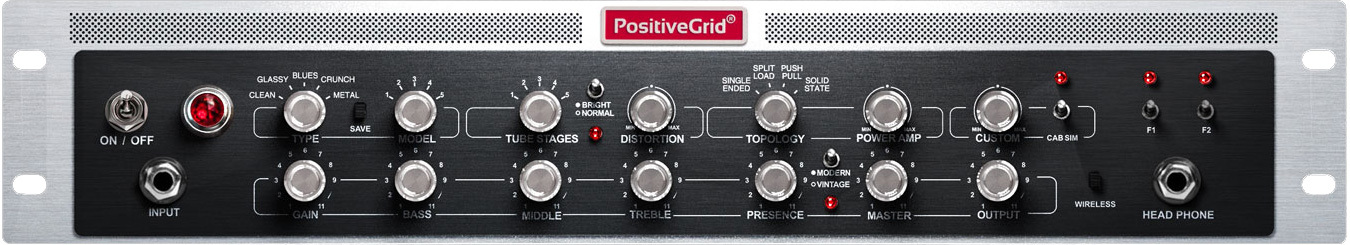 Positive Grid Bias Rack Amplifier - Gitaarversterker top - Main picture