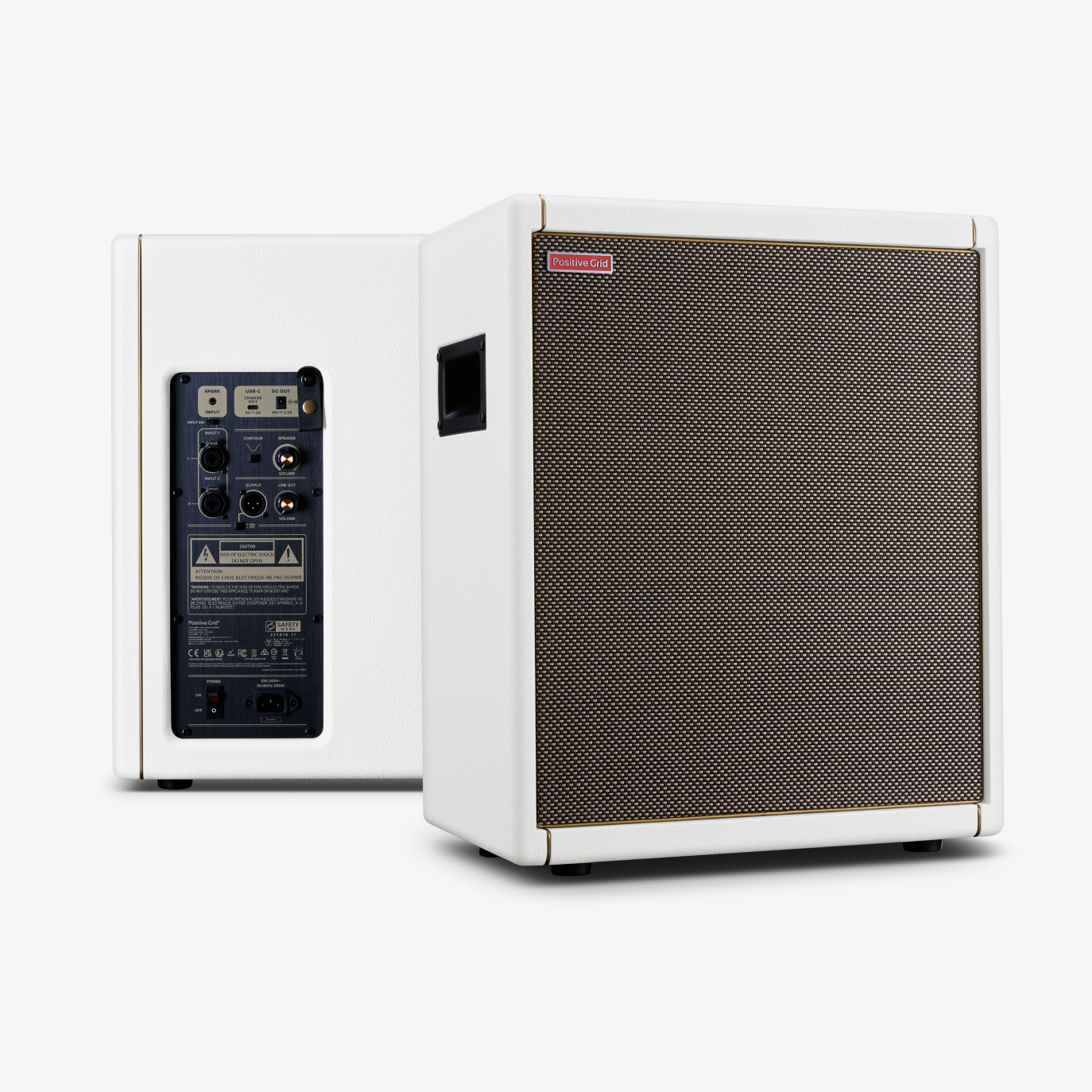 Positive Grid Spark Cab Pearl Frfr 140w 1x10 - Elektrische gitaar speakerkast - Variation 2