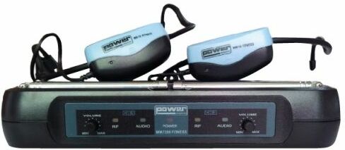 Power Acoustics Wm7200 Fitness Double - Draadloze hoofdband microfoon - Main picture