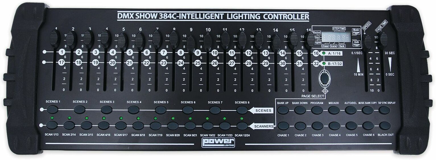 Power Lighting Dmx Show 384c - DMX controller - Main picture