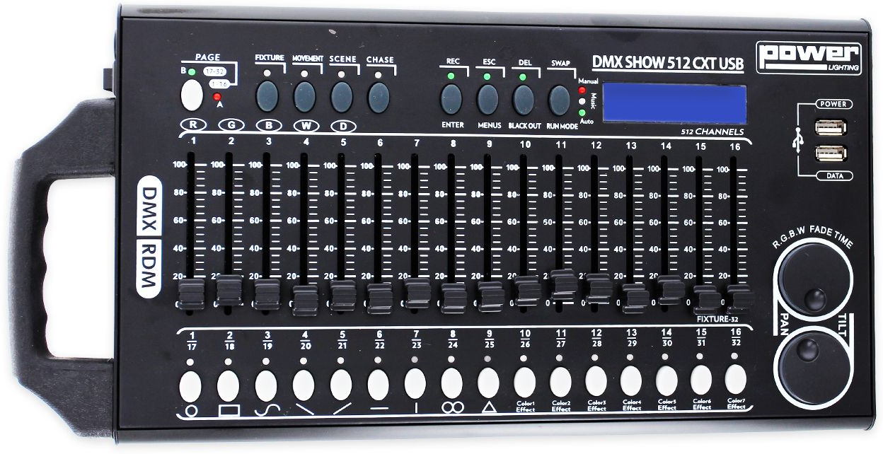 Power Lighting Dmx Show 512 Cxt Usb - DMX controller - Main picture