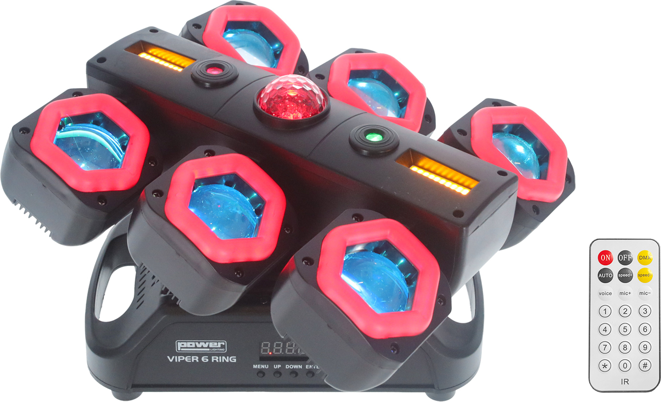 Power Lighting Viper 6 Ring - Straleneffect - Main picture