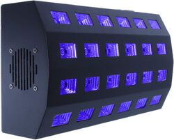 Led-podiumspots Power lighting 24-LED UV panel, 3W