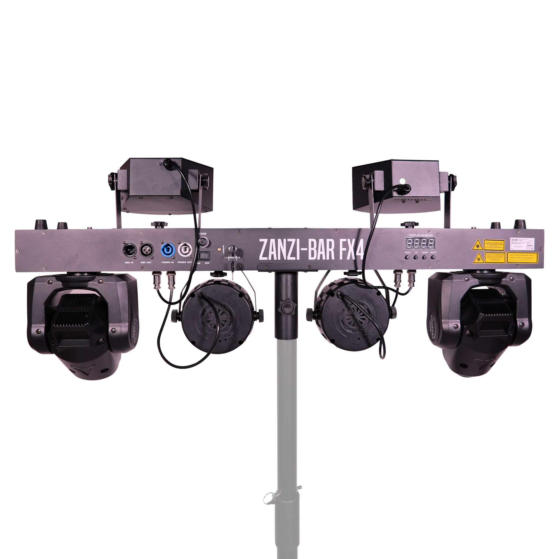 Power Lighting Zanzi-bar Fx4 - Moving Heads Beam - Variation 5