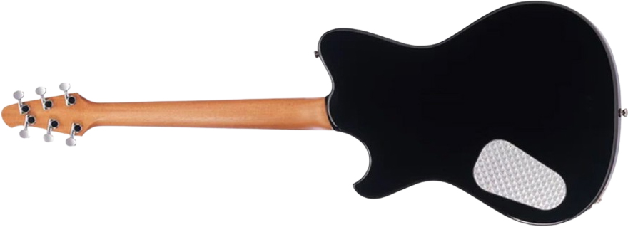 Powers Electric A-type Pf42 Vibrato 2s Trem Rw #a697 - Jet Black - Retro-rock elektrische gitaar - Variation 1